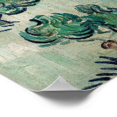 Vincent van Gogh - Moonlit Landschaft mit Paar Poster (Ecke)