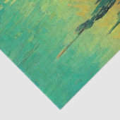 Vincent van Gogh - Moonlit Landschaft mit Paar Seidenpapier (Detail)