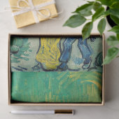Vincent van Gogh - Moonlit Landschaft mit Paar Seidenpapier (Geschenk)
