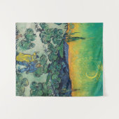 Vincent van Gogh - Moonlit Landschaft mit Paar Wandteppich (Vorderseite (Horizontal))