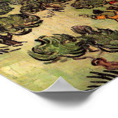 Vincent Van Gogh Moonlit Landschaft Poster (Ecke)