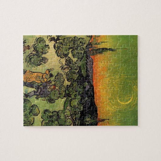 Vincent Van Gogh Moonlit Landschaft Puzzle (Horizontal)