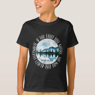 Vincent Van Gogh Motivierend inspirierende Natur T-Shirt