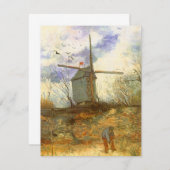 Vincent van Gogh - Moulin de la Galette, Windmill (Vorne/Hinten)