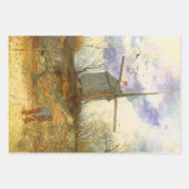 Vincent van Gogh - Moulin de la Galette, Windmill Geschenkpapier Set (Vorderseite 2)