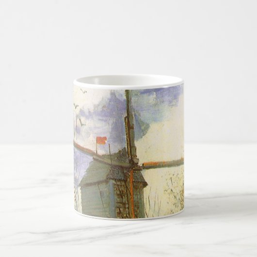Vincent van Gogh - Moulin de la Galette, Windmill Kaffeetasse (Mittel)