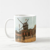 Vincent van Gogh - Moulin de la Galette, Windmill Kaffeetasse (Links)