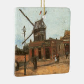 Vincent van Gogh - Moulin de la Galette, Windmill Keramikornament (Rechts)