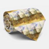 Vincent van Gogh - Moulin de la Galette, Windmill Krawatte (Gerollt)