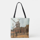 Vincent van Gogh - Moulin de la Galette, Windmill Tasche (Rückseite)