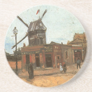 Vincent van Gogh - Moulin de la Galette, Windmill Untersetzer