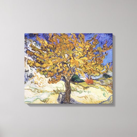 Vincent van Gogh | Mulberry Tree, 1889 Leinwanddruck (Vorderseite)
