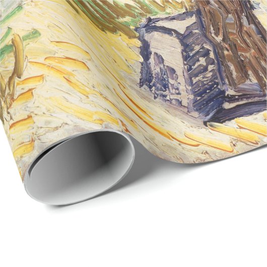 Vincent Van Gogh Mulberry Tree Geschenkpapier (Rolleneckpunkt)