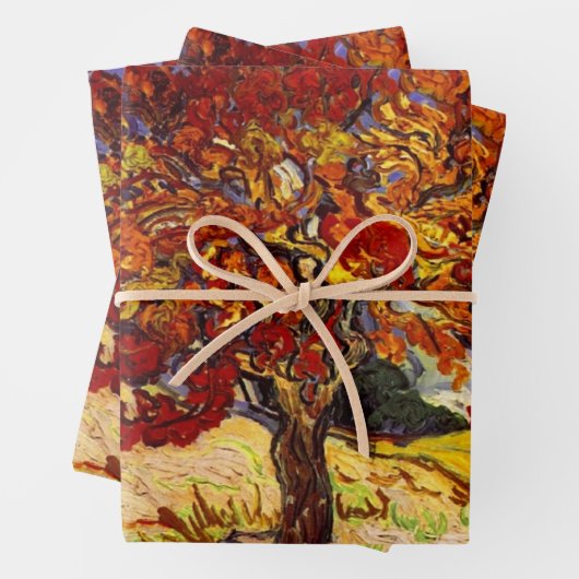 Vincent Van Gogh Mulberry Tree Kunstmalerei Geschenkpapier Set (Beispiel)