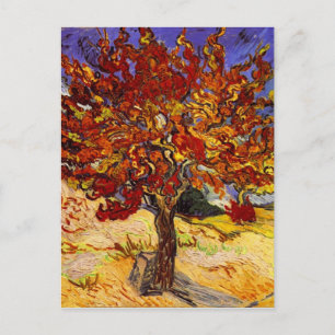 Vincent Van Gogh Mulberry Tree Kunstmalerei Postkarte