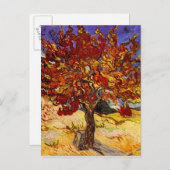Vincent Van Gogh Mulberry Tree Kunstmalerei Postkarte (Vorne/Hinten)