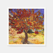 Vincent Van Gogh Mulberry Tree Kunstmalerei Serviette (Vorderseite)