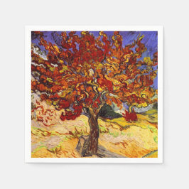 Vincent Van Gogh Mulberry Tree Kunstmalerei Serviette