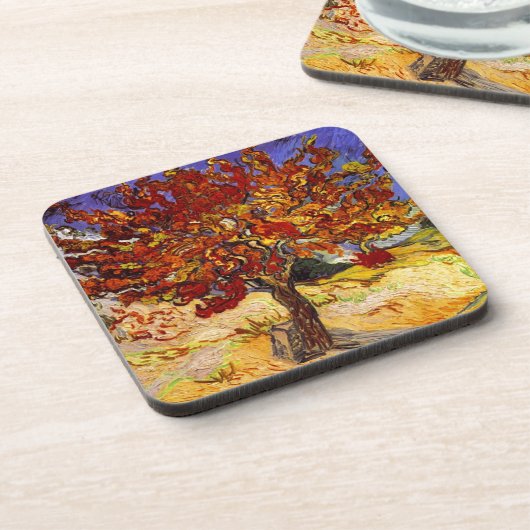 Vincent Van Gogh Mulberry Tree Kunstmalerei Untersetzer (Linke Seite)