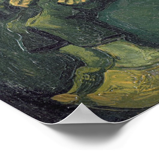 Vincent van Gogh | Mutter und Kind, 1885 Poster (Ecke)