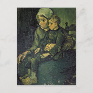 Vincent van Gogh Mutter und Kind, 1885 Postkarte