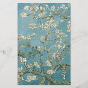 Vincent van Gogh-Niederlassungen des Mandelbaums Briefpapier