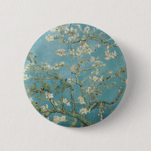 Vincent van Gogh-Niederlassungen des Mandelbaums Button