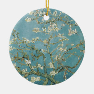 Vincent van Gogh-Niederlassungen des Mandelbaums Keramikornament