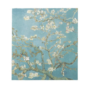 Vincent van Gogh-Niederlassungen des Mandelbaums Notizblock