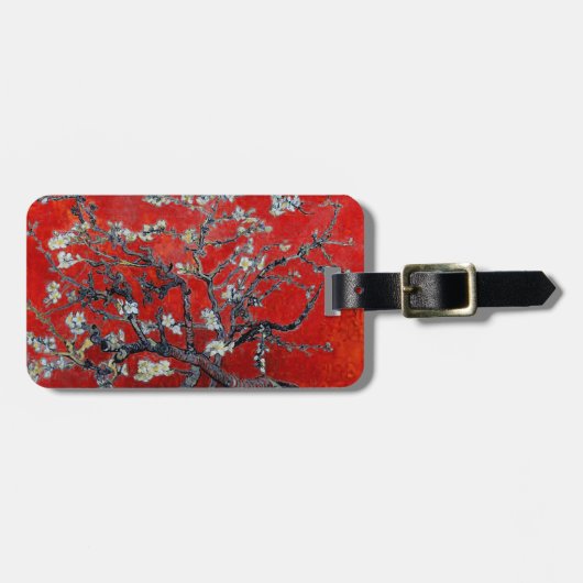 Vincent van Gogh-Niederlassungen mit Mandel-Blüte Gepäckanhänger (Vorderseite horizontal)