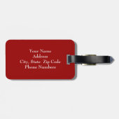 Vincent van Gogh-Niederlassungen mit Mandel-Blüte Gepäckanhänger (Rückseite horizontal)