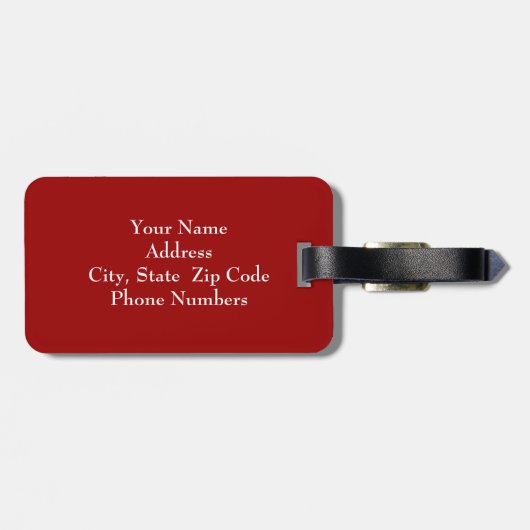 Vincent van Gogh-Niederlassungen mit Mandel-Blüte Gepäckanhänger (Rückseite horizontal)