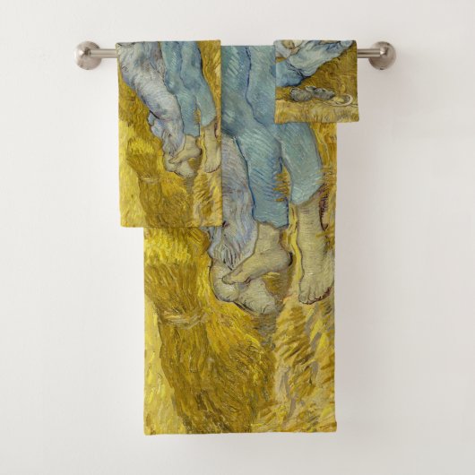 Vincent Van Gogh - Noon, Erholung aus der Arbeit / Badhandtuch Set (Insitu)