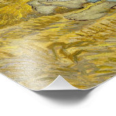 Vincent Van Gogh - Noon, Erholung aus der Arbeit / Fotodruck (Ecke)