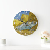 Vincent Van Gogh - Noon, Erholung aus der Arbeit / Große Wanduhr (Zuhause)