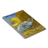 Vincent Van Gogh - Noon, Erholung aus der Arbeit / Notizblock (Rechte Seite)