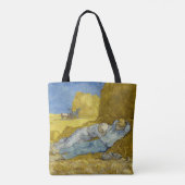 Vincent Van Gogh - Noon, Erholung aus der Arbeit / Tasche (Rückseite)
