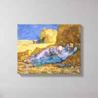 Vincent van Gogh Noon, The Siesta, after Millet