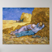Vincent van Gogh Noon, The Siesta, after Millet Poster (Vorne)