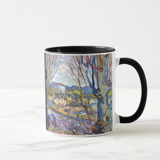 Vincent Van Gogh - Obstgarten in Bloom mit Poplars Tasse (Rechts)