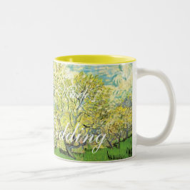 Vincent van Gogh, Obstgarten in Blossom Zweifarbige Tasse