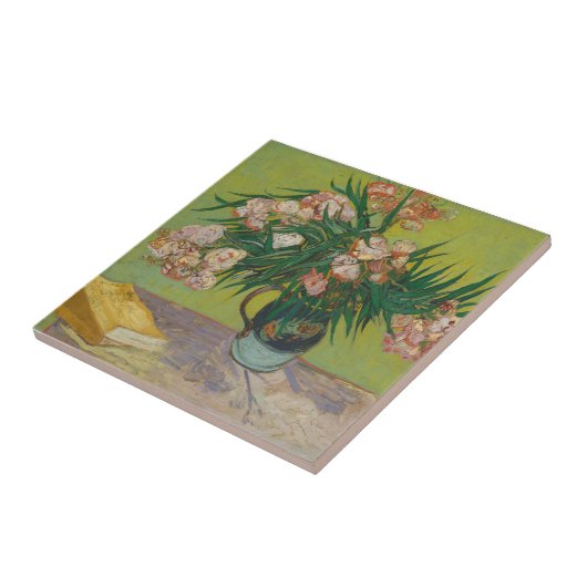 Vincent Van Gogh Oleander Blume Malerei Fliese (Seite)
