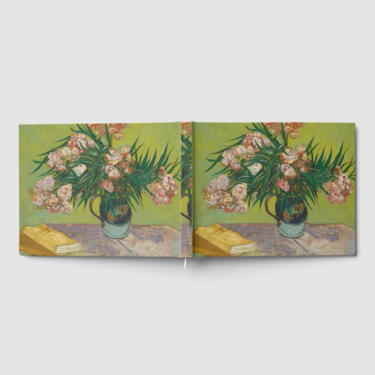 Vincent Van Gogh Oleander Blume Malerei Gästebuch (Voll)