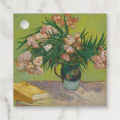 Vincent Van Gogh Oleander Blume Malerei Geschenkanhänger (Vorderseite)