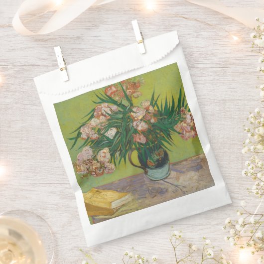 Vincent Van Gogh Oleander Blume Malerei Geschenktütchen (Ausgeschnitten)