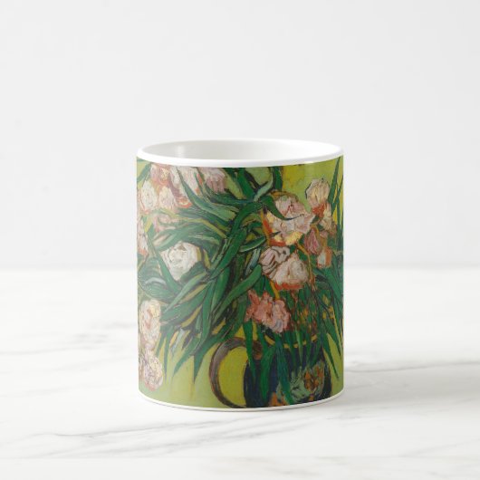 Vincent Van Gogh Oleander Blume Malerei Kaffeetasse (Mittel)