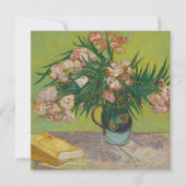 Vincent Van Gogh Oleander Blume Malerei Mitteilungskarte (Vorderseite)