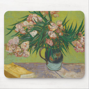 Vincent Van Gogh Oleander Blume Malerei Mousepad