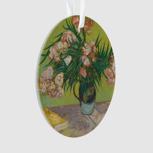 Vincent Van Gogh Oleander Blume Malerei Ornament (Vorderseite)