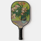 Vincent Van Gogh Oleander Blume Malerei Pickleball Schläger (Vorderseite)